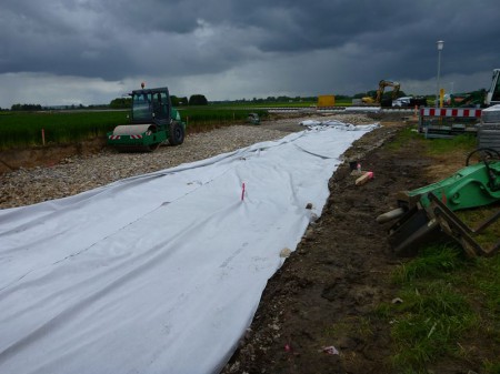 Straßenbau Euregio Bahntrasse