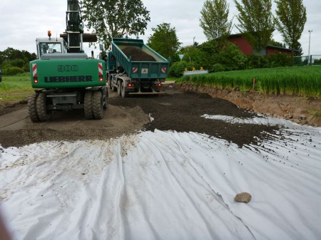 Straßenbau Euregio Bahntrasse